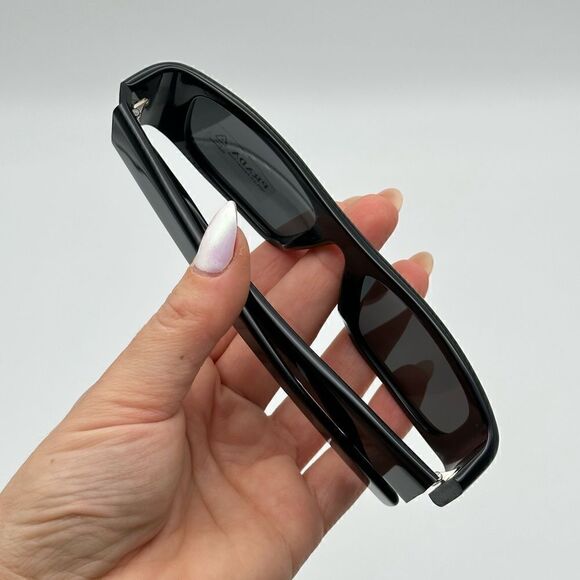 PRADA Sunglasses PR20WS 1AB5S0 Black/Dark Grey Women NEW - Picture 9 of 13